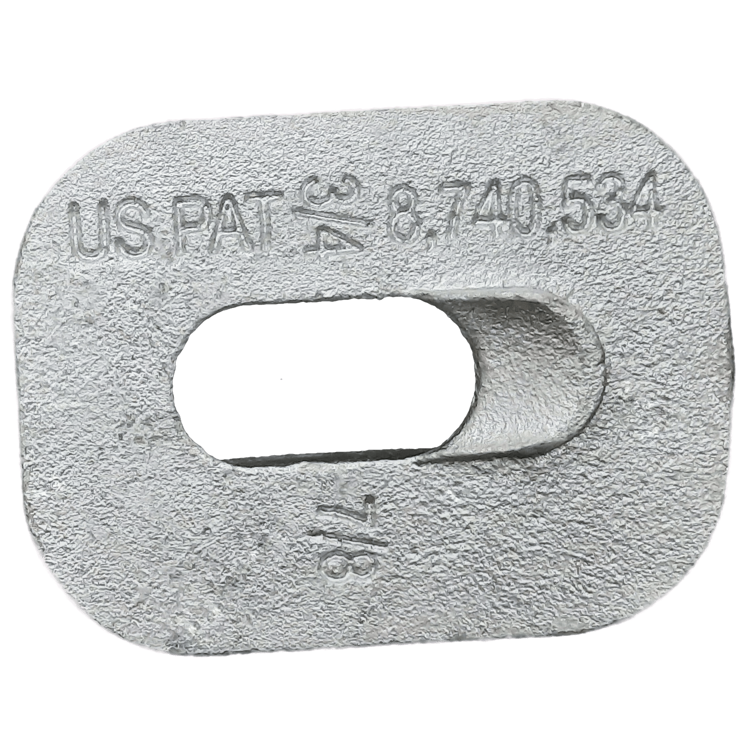 SWH3478.1-H 3/4-7/8 Flanged Hillside Washer - HDG